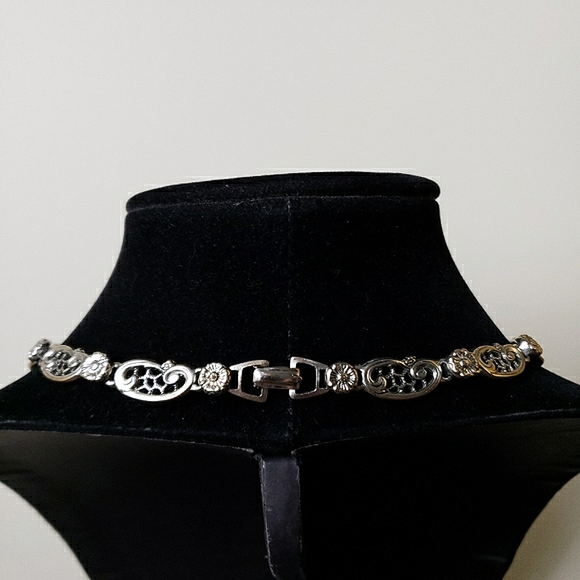 Vintage Mid Century Revival Filigree Ornate Choker - Picture 9 of 15